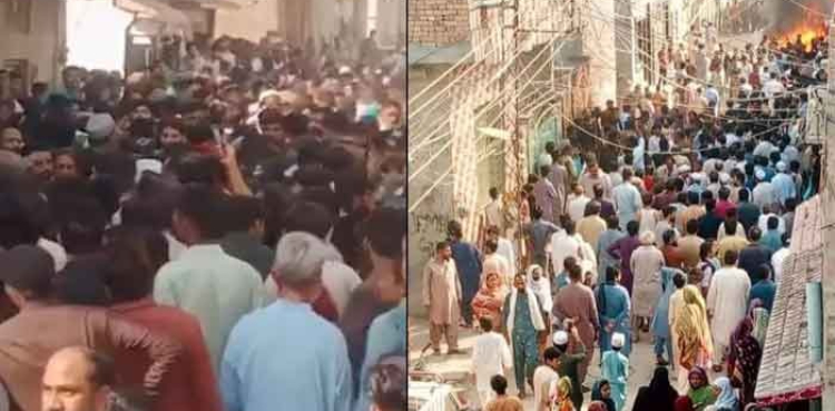 سرگودھا میں مبینہ توہین قرآن کے الزام میں ہنگامہ آرائی: دفعہ 144 نافذ