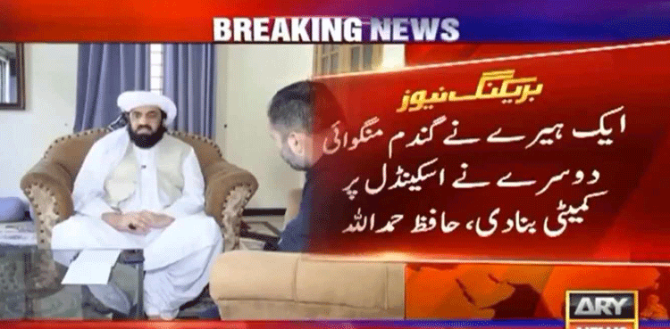 ایک ہیرے نے گندم منگوائی، دوسرے نے اسکینڈل پر کمیٹی بنادی، رہنما جے یو آئی