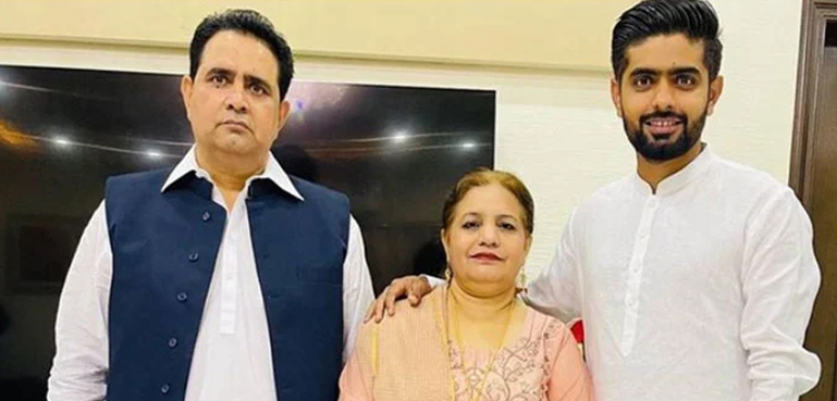 بابر اعظم کو سپورٹ کرنے فیملی امریکا پہنچ گئی