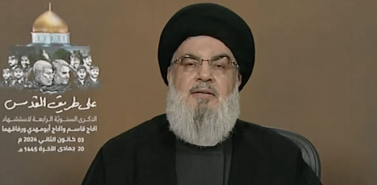 حسن نصر اللہ نے اسرائیل کو خبردار کردیا