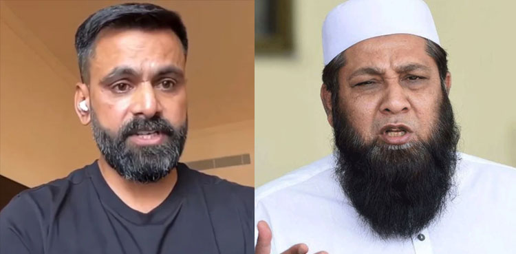 انضمام الحق نے محمد حفیظ کو آڑے ہاتھوں لے لیا