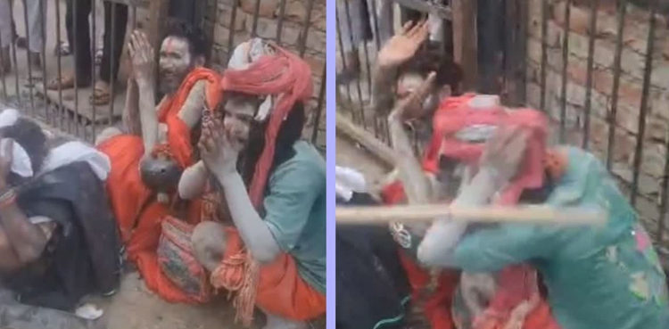 بھارت کی ریاست اتر پردیش کے شہر میرٹھ میں لوگوں نے بچہ چوری کرنے اور جعلی سادھو ہونے کے شبے میں تین سادھوؤں کی پٹائی کر دی۔