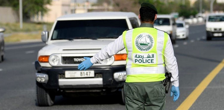 دبئی میں ڈرائیورز کو وارننگ جاری