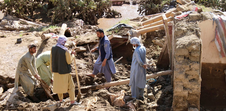 افغان صوبے ننگرہار میں بارشوں اور سیلاب سے تباہی،  47 افراد جاں بحق