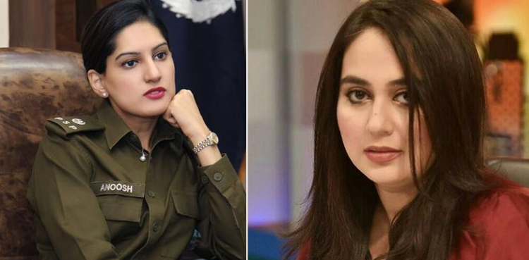 اینکر عائشہ جہانزیب