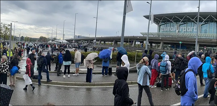 فرانس میں ریلوے ٹریک پر حملے کے بعد ایئرپورٹ پر بم کی اطلاع نے ہلچل مچا دی