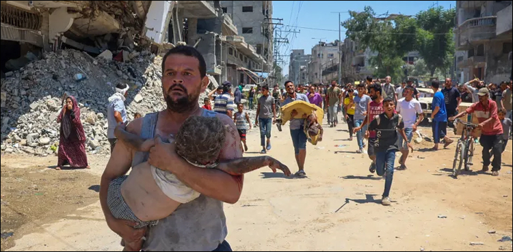 فلسطینیوں کو خان یونس سے نکلنے کے لیے کتنے منٹ دیے گئے؟