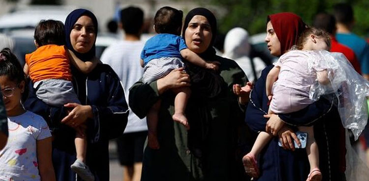 اسرائیلی فوج  نے بے گھر فلسطینیوں سے خان یونس بھی خالی کروالیا