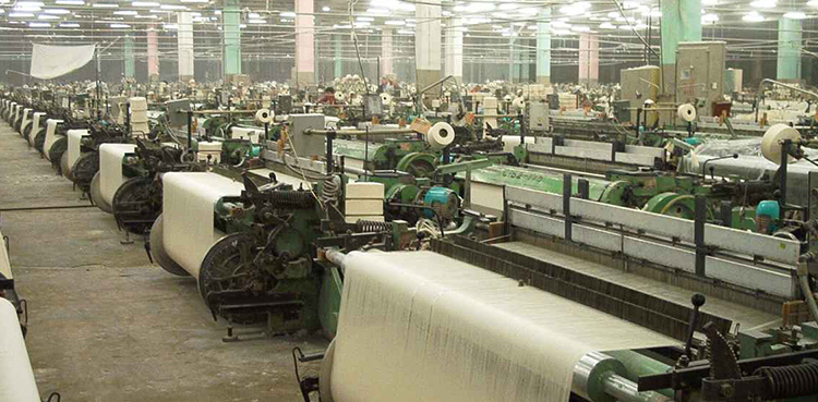 ’ملک بھر میں 50 فیصد ٹیکسٹائل انڈسٹری بند ہو چکی ہے‘ textile industry