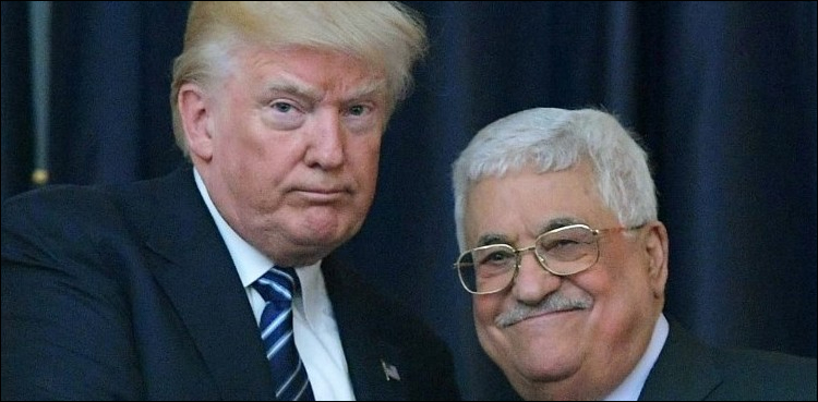 ٹرمپ نے فلسطینی اتھارٹی کے صدر محمود عباس کا خط سوشل میڈیا پر شیئر کر دیا