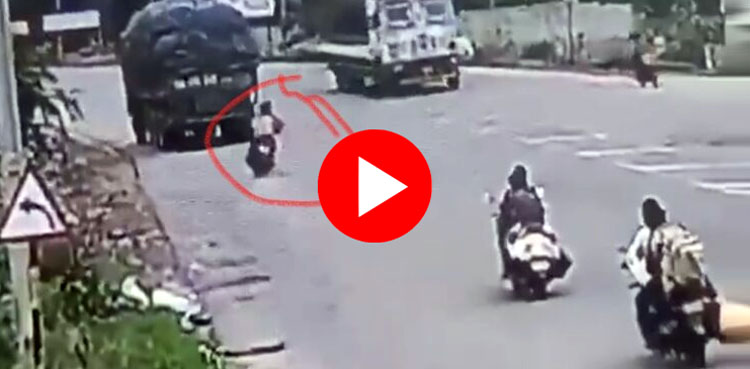 ٹریفک حادثے میں 3 نوجوان ہلاک، دلخراش ویڈیو سامنے آگئی