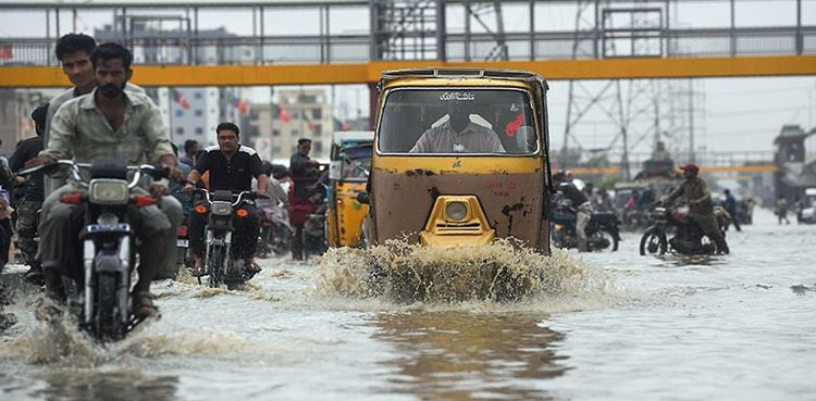 کراچی میں کل  گرج چمک کے ساتھ بارش کی پیش گوئی