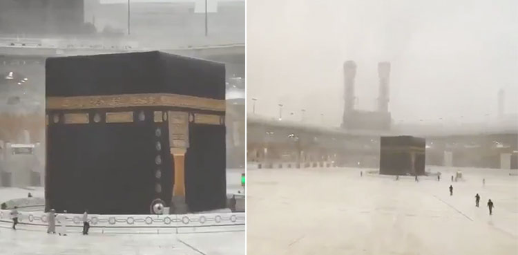 سعودی عرب: موسلا دھار بارشوں کا الرٹ جاری