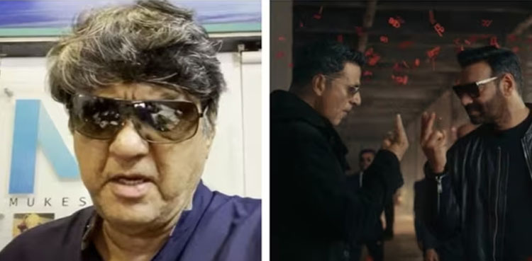 اکشے کمار کو پان مسالا اشتہارات کرنے پر ڈانٹا، ’پکڑ کر مارنا چاہیے!‘ مکیش کھنہ