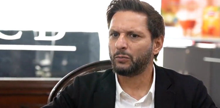 شاہد آفریدی کا ملک میں دہشتگردی کے واقعات پر اہم بیان