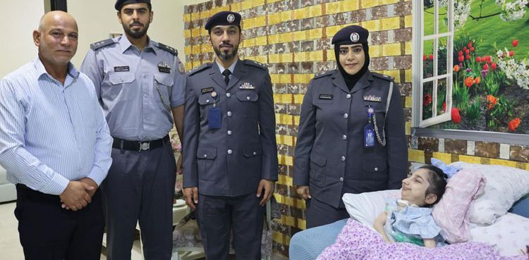 ابوظبی پولیس نے معذور لڑکی کی دلی خواہش کیسے پوری کی؟