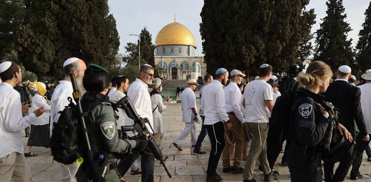 مسجد الاقصیٰ پر یہودی آبادکار جلد دھاوا بول سکتے ہیں، اسرائیلی میڈیا