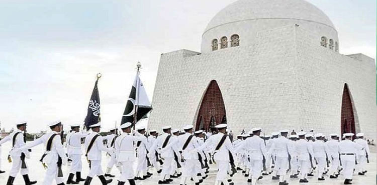 یوم آزادی، مزار قائد پر گارڈز تبدیلی کی پر وقار تقریب کا انعقاد