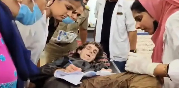 جنگل سے زنجیروں میں جکڑی بازیاب امریکی خاتون کا جھوٹ پکڑا گیا