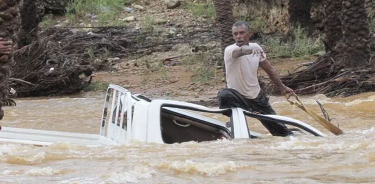 یمن میں تباہ کُن بارشیں، سیلابی صورتحال
