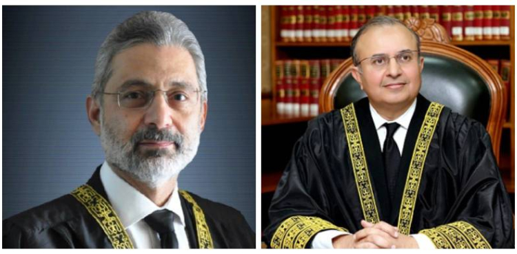 چیف جسٹس قاضی فائز عیسیٰ نے جسٹس منصور علی شاہ کے خط کا جواب دیدیا