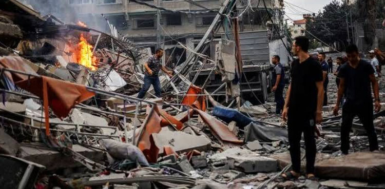 غزہ میں اسرائیلی بربریت عروج پر، مزید 64 فلسطینی شہید