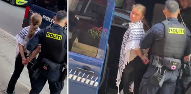 گریٹا تھنبرگ کو ڈنمارک پولیس نے گرفتار کر لیا