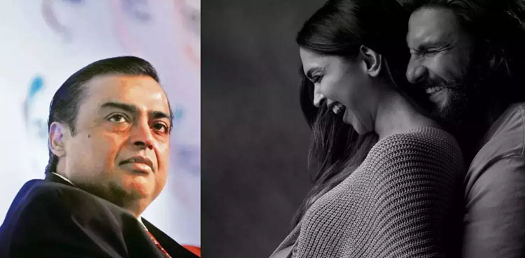 مکیش امبانی دیپیکا اور رنویر سنگھ کی بیٹی کو دیکھنے اسپتال پہنچ گئے