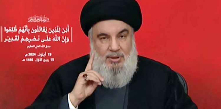 حسن نصر اللہ سے متعلق ایرانی میڈیا کا بڑا دعویٰ