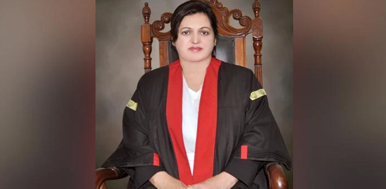 3 لاکھ 62 ہزار مقدمات درج ہوئے، پتہ ہی نہیں انہیں زمین کھا گئی یا آسمان؟ چیف جسٹس عالیہ نیلم  کا آئی جی سے سوال