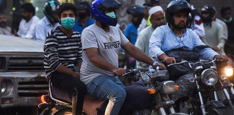 15 دنوں کیلئے ڈبل سواری پر پابندی عائد