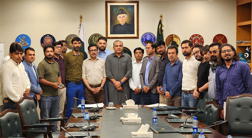 محسن نقوی نے اسلام آباد کرائم اینڈ انٹرئیر رپورٹرز ایسوسی ایشن کے نومنتخب عہدیداران سے حلف لیا