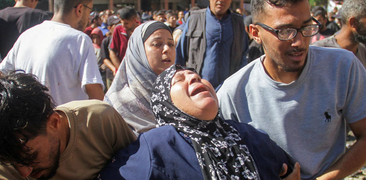 اسرائیل کی جبالیہ کیمپ پر وحشیانہ بمباری میں 150 شہید