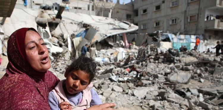 غزہ : پناہ گزین کیمپوں پر اسرائیلی حملہ، 28 فلسطینی شہید