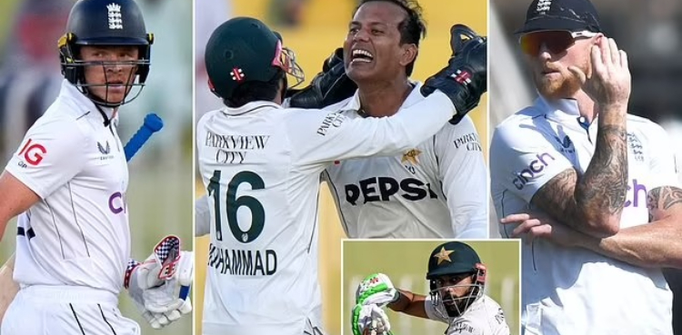 ’پاکستان سے شکست توہین آمیز ہے‘ برطانوی میڈیا نے انگش ٹیم کو آڑے ہاتھوں لے لیا