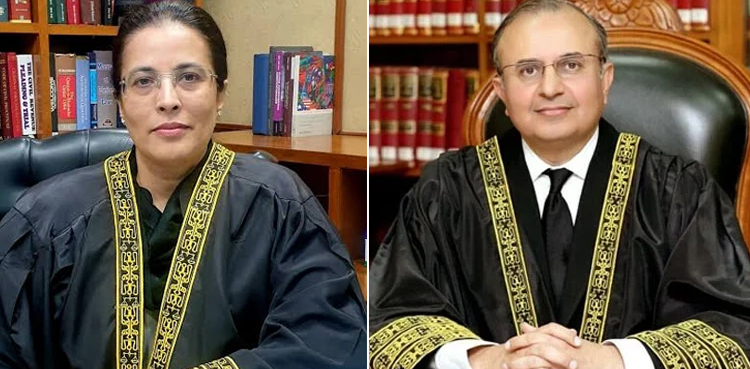 26 ویں آئینی ترمیم سے متعلق جسٹس منصور علی شاہ اور جسٹس عائشہ ملک کے دلچسپ ریمارکس