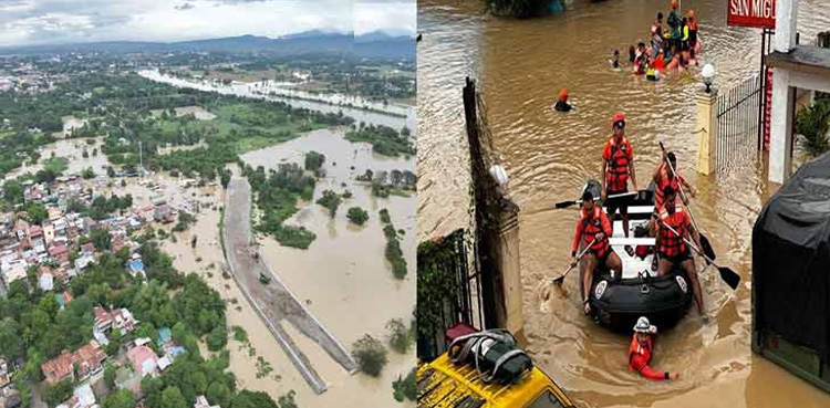 فلپائن : خوفناک سمندری طوفان 100 سے زائد افراد کی جان لے گیا