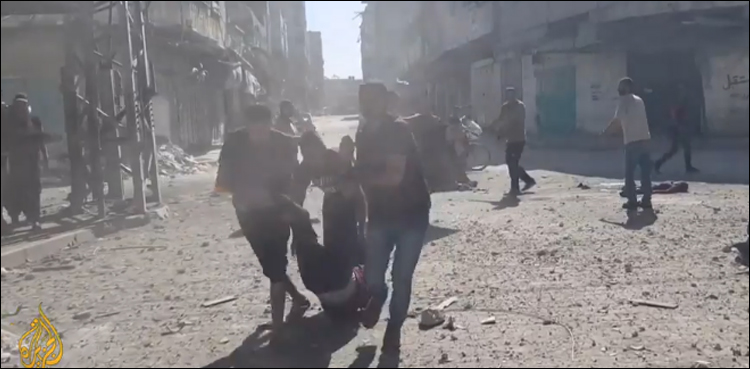 اسرائیل کی شمالی غزہ میں 17 روز سے بمباری، 640 فلسطینی شہید