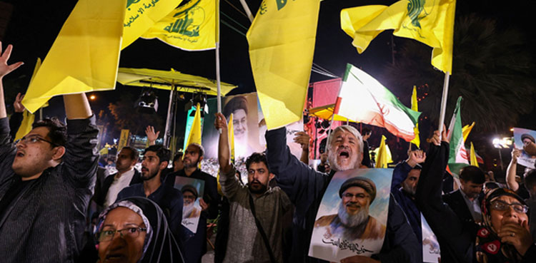 ایران کا اسرائیل پر حملہ، غزہ اور لبنان میں جشن