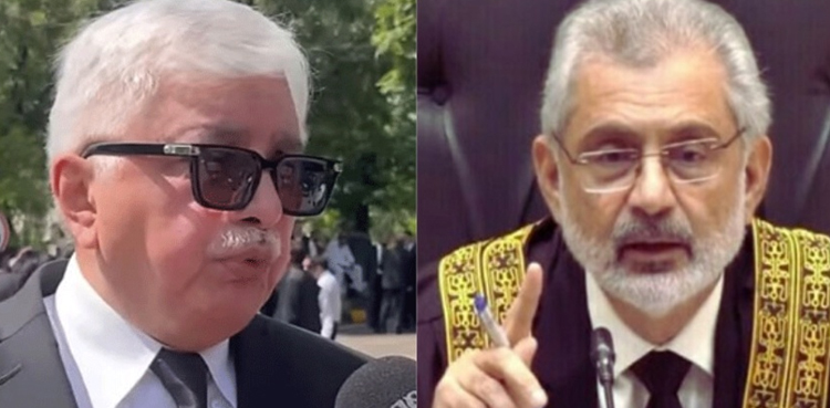 چیف جسٹس سے بدتمیزی کرنے والے  پی ٹی آئی کے وکیل کو ضمانت مل گئی