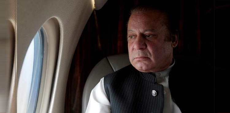 صدر مسلم لیگ ن نواز شریف لندن روانہ