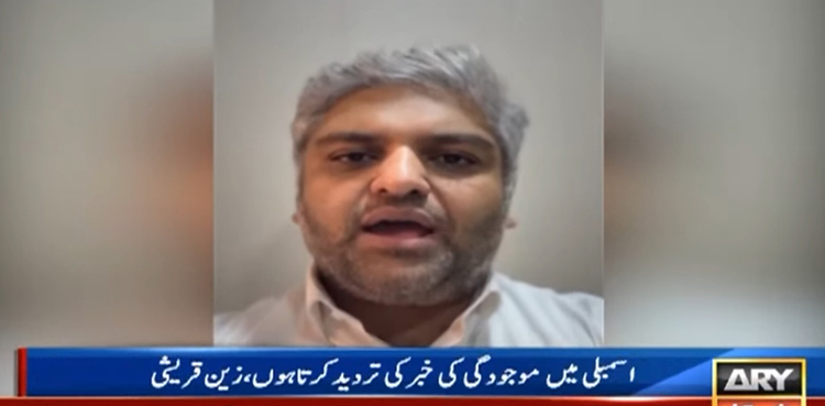 آئینی ترمیم کے حق میں ووٹ : زین قریشی کا  اہم  بیان سامنے آگیا