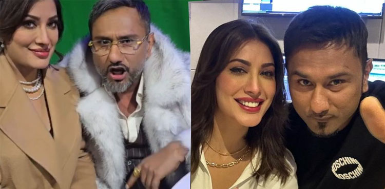 ہنی سنگھ اور مہوش حیات کے گانے کا ٹیزر ریلیز ہوتے ہی مقبول