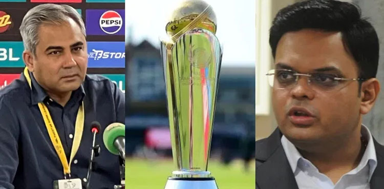 چیمپئنز ٹرافی کے مستقبل کا فیصلہ آج متوقع، چیئرمین پی سی بی دبئی پہنچ گئے