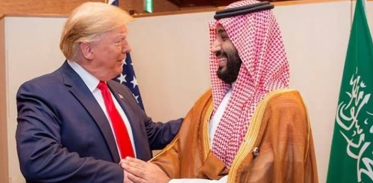 سعودی ولی عہد کی ڈونلڈ ٹرمپ کو ٹیلیفون پر مبارکباد
