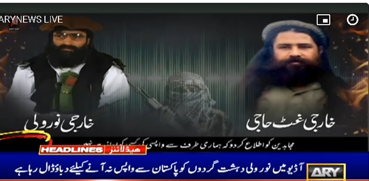 فتنہ الخوارج کے خارجی نور ولی اورغٹ حاجی کی آڈیو لیک منظر عام پرآگئی