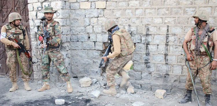 خیبرپختونخوا میں سیکیورٹی فورسز کی کارروائیاں، 11 خوارج مارے گئے