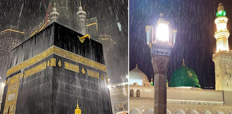سعودی عرب: کون کون سے علاقے اتوار تک بارش کی زد میں رہیں گے؟