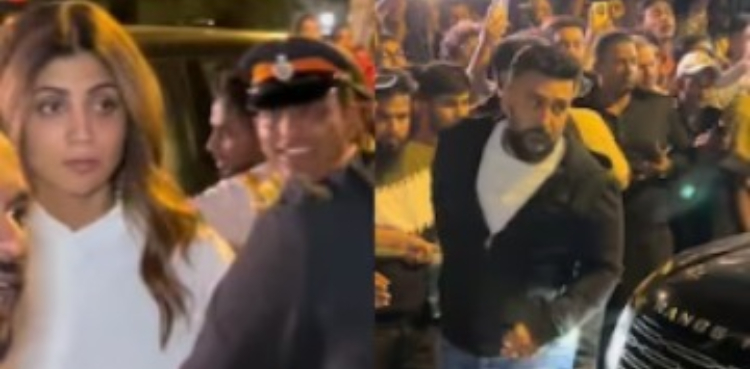 بھارتی حکام کا شلپا شیٹی اور راج کندرا کے گھر پر چھاپہ