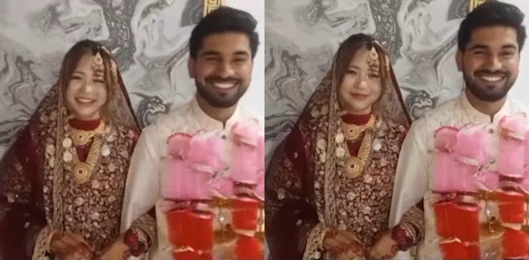 پاکستانی طالبعلم نے چائنیز ٹیچر سے شادی کرلی